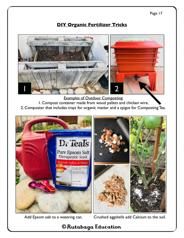 Photos a various methods to create DIY Organic Fertilizer.