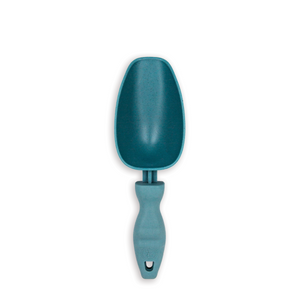 The front side the Rutabaga Garden Tool Scoop on a white background.