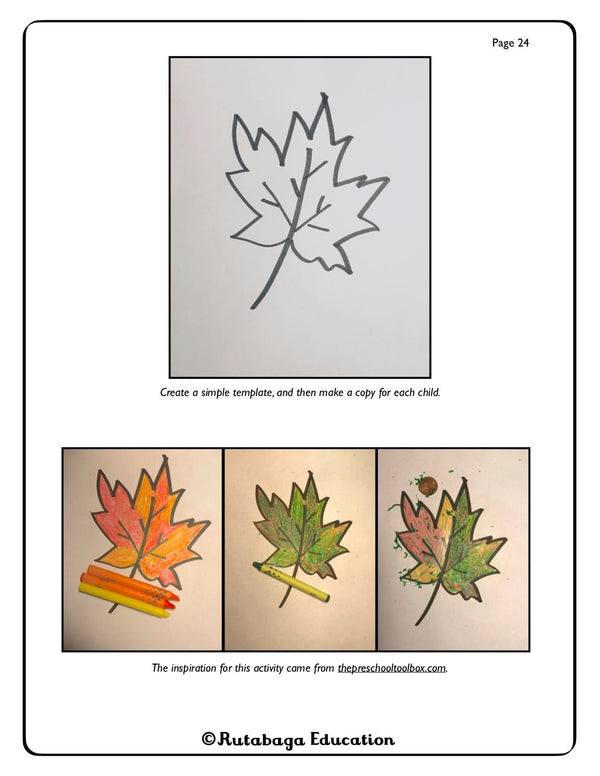 Pre-K/Kindergarten Fall Book